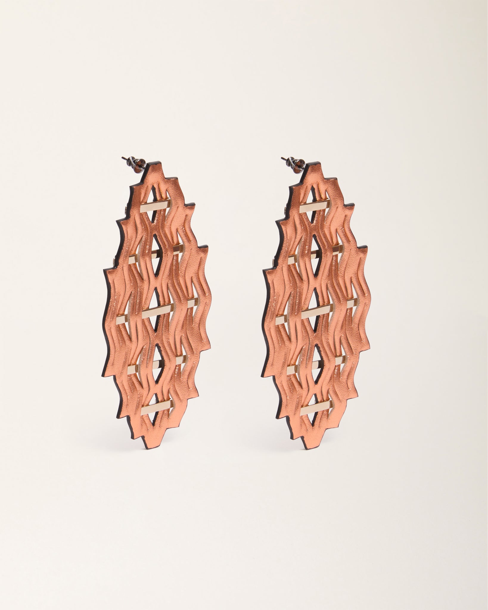 LEATHER - earrings - earrings